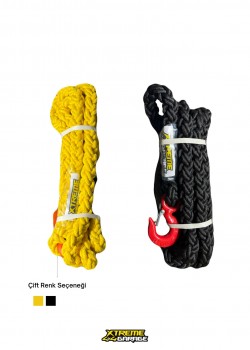 5M /  8 KOLLU / 10 TON MAKSİMUM GÜVENLİKLİ ŞASE KORUYUCU KİNETİK ÇEKME HALATI