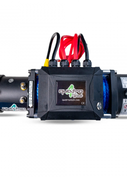 QUATRO SENTETİK HALATLI VİNÇ MAVİ